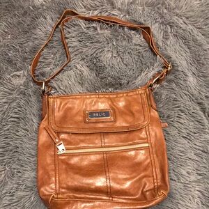 Relic Brown Shoulder Bag